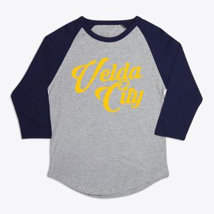 Velda City Missouri Vintage Team Premium Baseball Tee