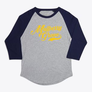 Mulberry Grove Illinois Vintage Team Premium Baseball Tee