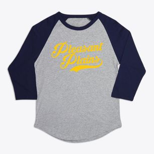 Pleasant Plains New Jersey Vintage Team Premium Baseball Tee