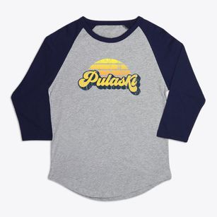 Pulaski Wisconsin Sublime Sunset Premium Baseball Tee