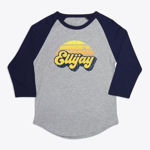 Ellijay Georgia Sublime Sunset Premium Baseball Tee