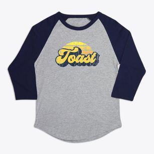 Toast North Carolina Sublime Sunset Premium Baseball Tee