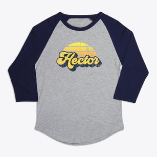 Hector Minnesota Sublime Sunset Premium Baseball Tee