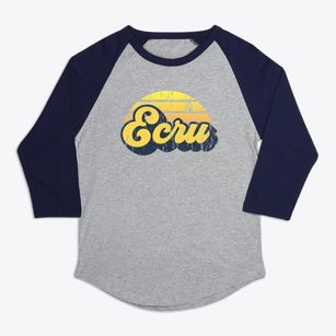 Ecru Mississippi Sublime Sunset Premium Baseball Tee