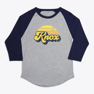 Knox Maine Sublime Sunset Premium Baseball Tee
