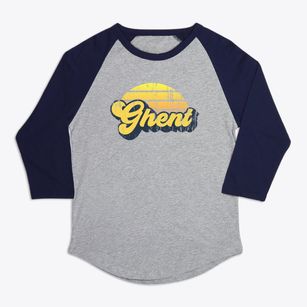Ghent West Virginia Sublime Sunset Premium Baseball Tee