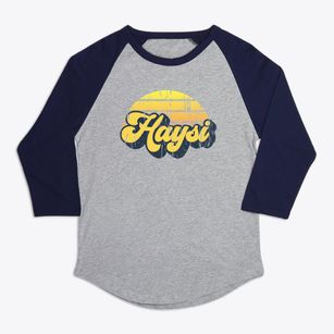 Haysi Virginia Sublime Sunset Premium Baseball Tee