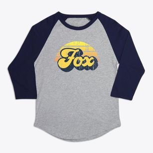 Fox Alaska Sublime Sunset Premium Baseball Tee