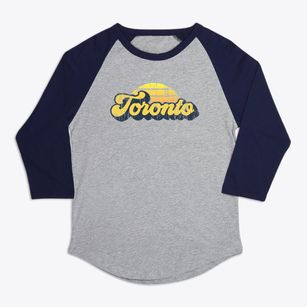 Toronto Iowa Sublime Sunset Premium Baseball Tee