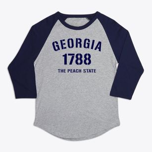  Georgia Established Premium Baseball Tee