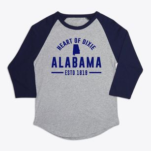  Alabama Motto Premium Baseball Tee