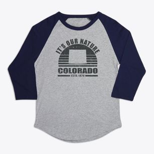  Colorado Sunset Premium Baseball Tee