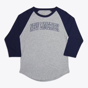 New Limerick Maine Trendy Block Premium Baseball Tee