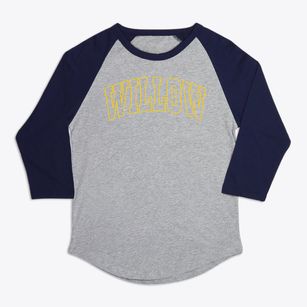 Willow Oklahoma Trendy Block Premium Baseball Tee