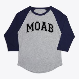 Moab Utah Varsity Premium Baseball Tee