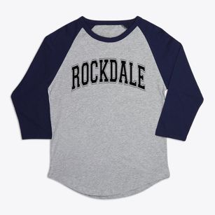 Rockdale Illinois Varsity Premium Baseball Tee