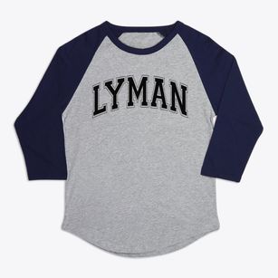 Lyman New Hampshire Varsity Premium Baseball Tee