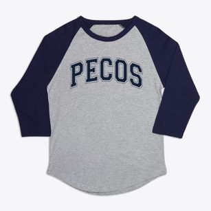 Pecos New Mexico Varsity Premium Baseball Tee