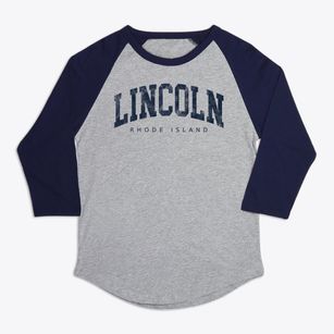Lincoln Rhode Island Urban Vibe Premium Baseball Tee