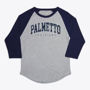 Palmetto Louisiana Urban Vibe Premium Baseball Tee