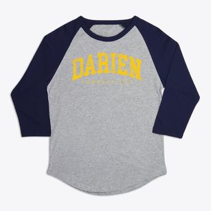 Darien Connecticut Urban Vibe Premium Baseball Tee