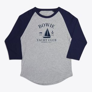 Bowie Arizona Yacht Club Premium Baseball Tee