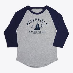 Belleville New York Yacht Club Premium Baseball Tee