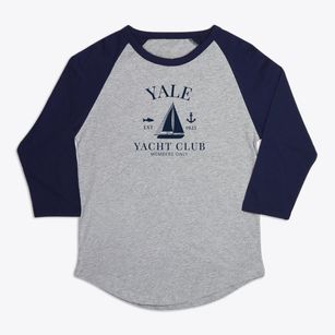 Yale South Dakota Yacht Club Premium Baseball Tee