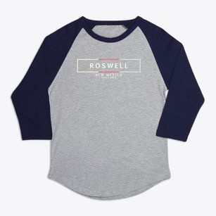 Roswell New Mexico Artbox Premium Baseball Tee