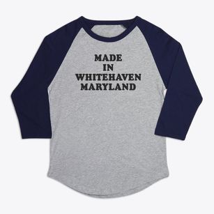 Whitehaven Maryland Classic 70s Premium Baseball Tee