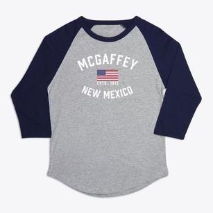 Mcgaffey New Mexico Patriot Premium Baseball Tee