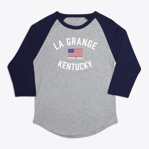 La Grange Kentucky Patriot Premium Baseball Tee