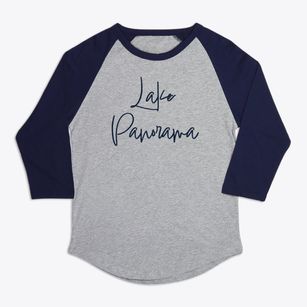 Lake Panorama Iowa Freestyle Premium Baseball Tee