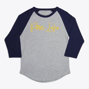 Potter Lake Wisconsin Freestyle Premium Baseball Tee