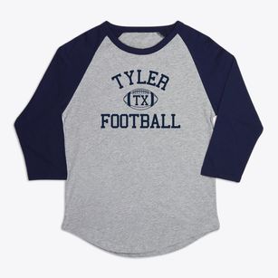 Tyler Texas Football Premium Baseball Tee