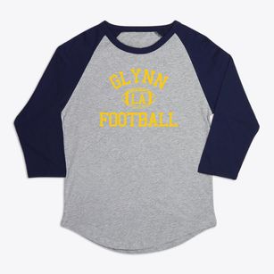 Glynn Louisiana Football Premium Baseball Tee