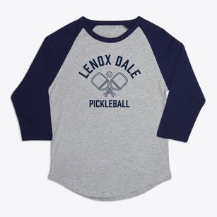 Lenox Dale Massachusetts Pickleball Premium Baseball Tee