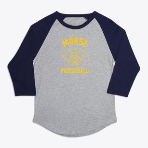 Morse Louisiana Pickleball Premium Baseball Tee