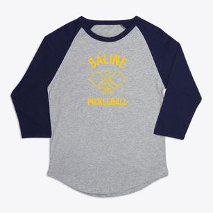 Saline Illinois Pickleball Premium Baseball Tee