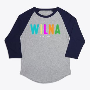 Wilna New York Color Pop Premium Baseball Tee