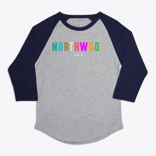 Northwood Ohio Color Pop Premium Baseball Tee