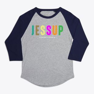 Jessup Pennsylvania Color Pop Premium Baseball Tee