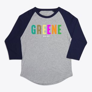 Greene Maine Color Pop Premium Baseball Tee