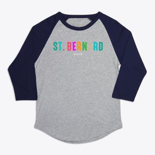 St. Bernard Ohio Color Pop Premium Baseball Tee