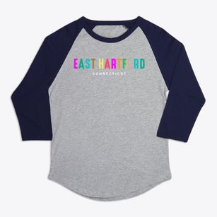East Hartford Connecticut Color Pop Premium Baseball Tee