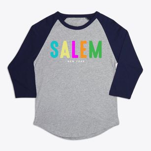 Salem New York Color Pop Premium Baseball Tee