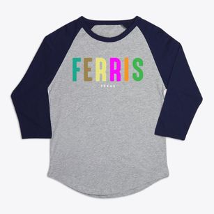 Ferris Texas Color Pop Premium Baseball Tee