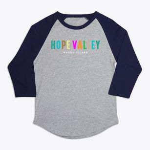 Hope Valley Rhode Island Color Pop Premium Baseball Tee