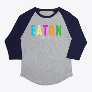 Eaton Indiana Color Pop Premium Baseball Tee