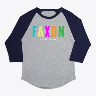 Faxon Pennsylvania Color Pop Premium Baseball Tee